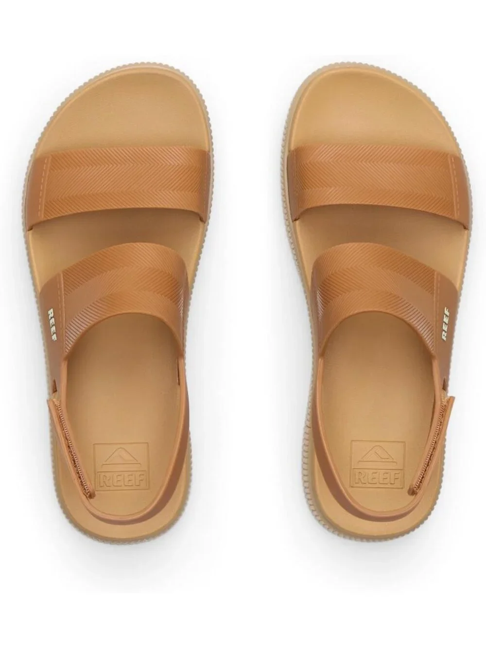 Women's Almond Ambrosia Water Vista Higher Open Toe Platform Wedge Sandal Shoes